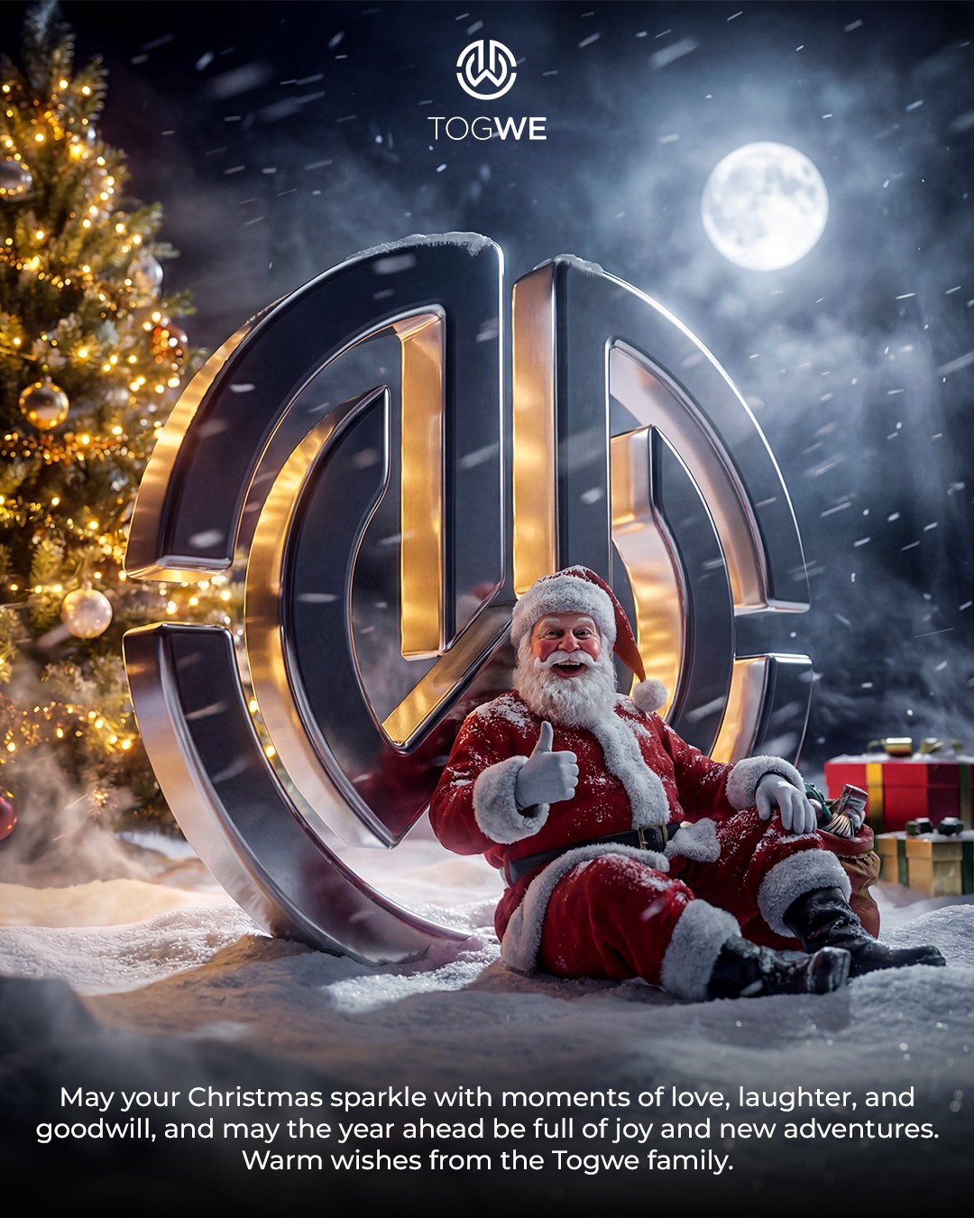 🎄✨ Celebrating the season of joy, warmth & new beginnings.
May this Christmas bring success, smiles, and powerful partnerships ahead.

👉 Follow TOGWE for more innovation in 2026.

#MerryChristmas #HolidayVibes #fyp #explorepage #Togwe 
 
[Merry Christmas, Holidays, #Festive Vibes, Togwe]