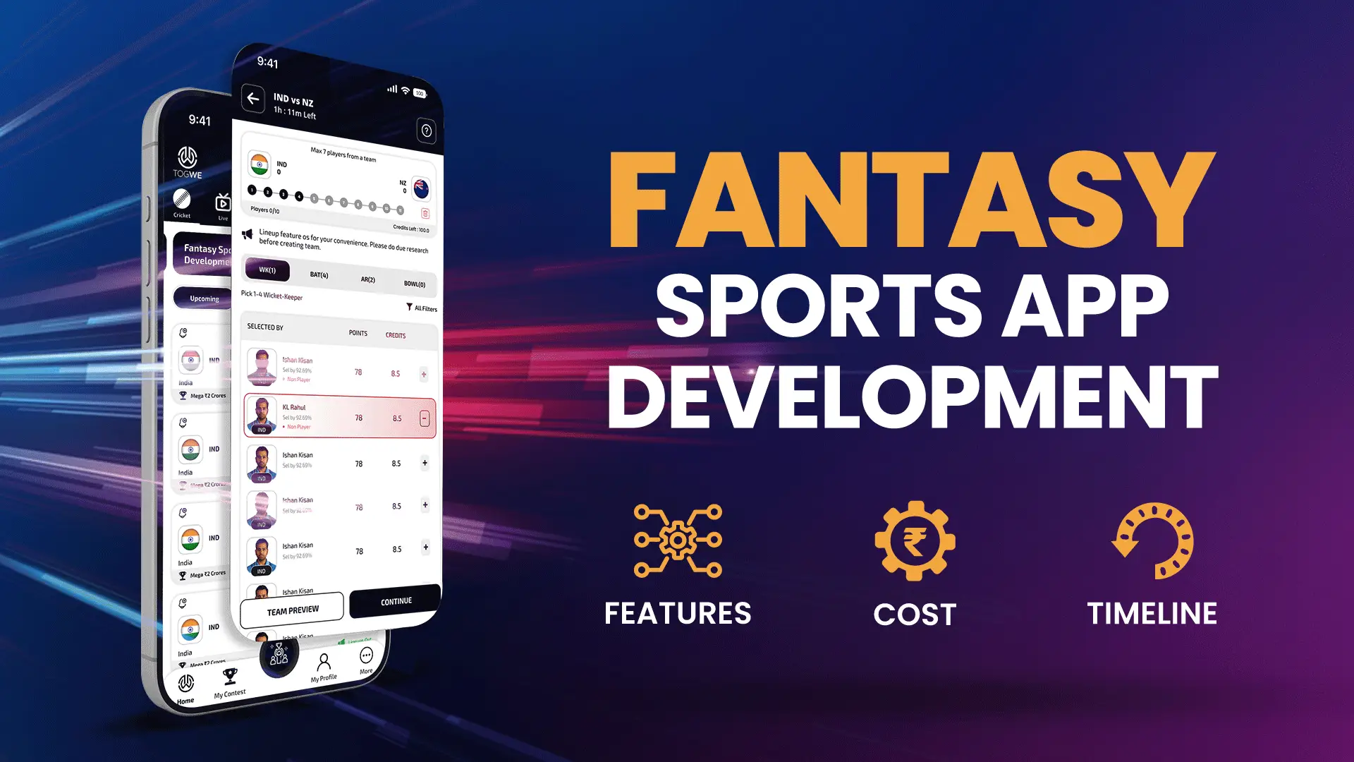 Fantasy Sports App Development: Features, Cost & Timeline | Blog Banner